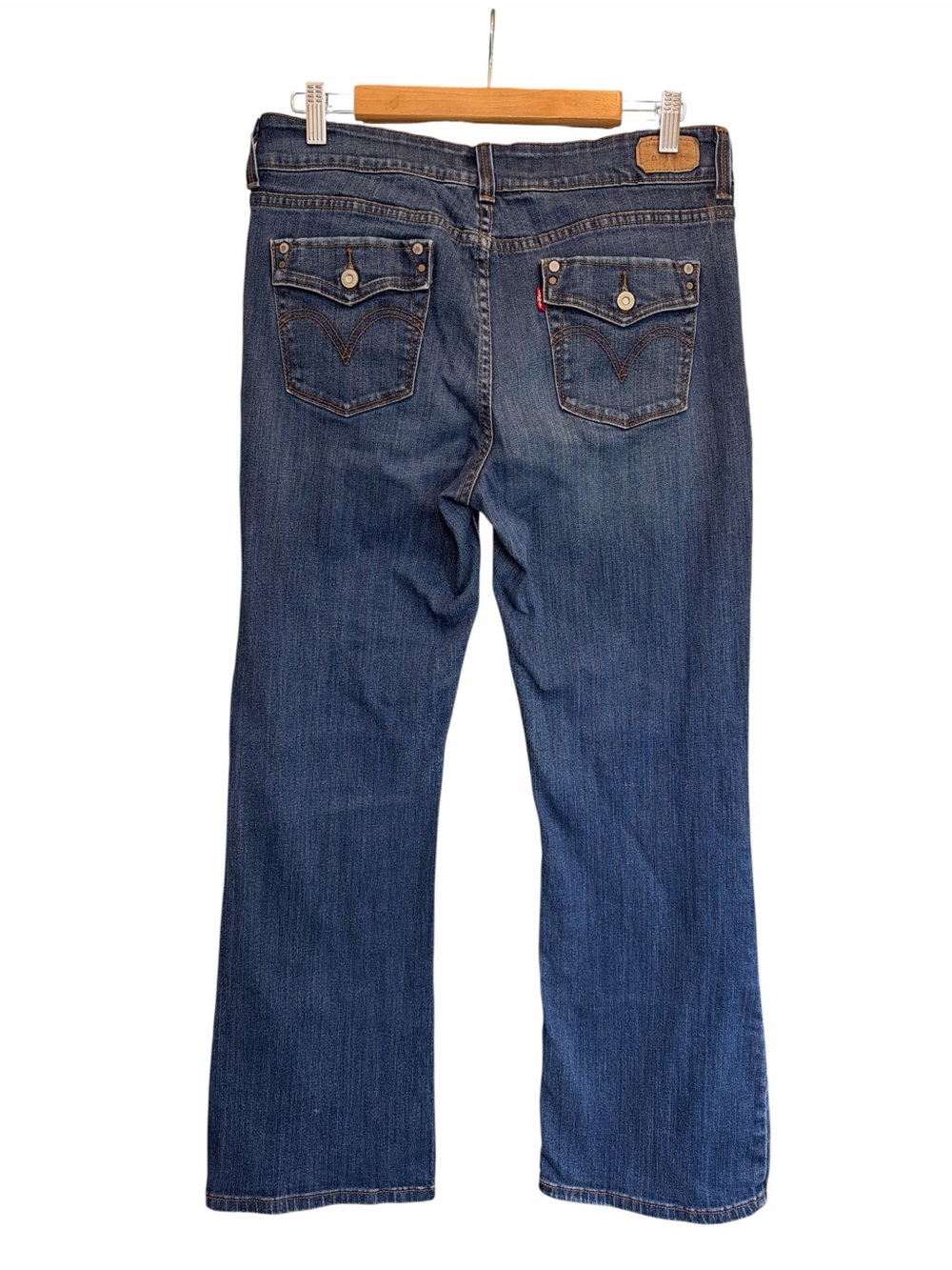 Levi’s 526 Slender Boot Jeans Size 10 Low Rise Y2K Flap Pocket - Picture 6 of 8